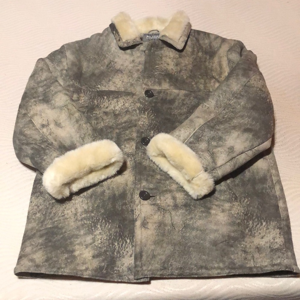 Wilson’s Leather gray Shearling coat